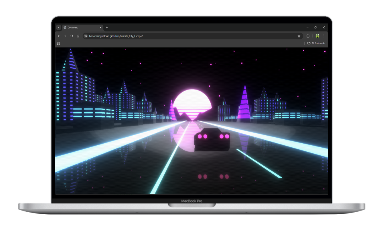 Screenshot of car_race